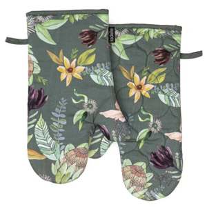 Pot Holders Oven Mitts: Ladelle - Leura 2pk Oven Mitts