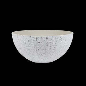 All Garden: Parnell + Co  - Garden Bowl - Nova White Terazzo Small