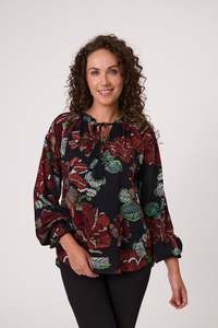 Classified: Classified Angelina Peasant Top