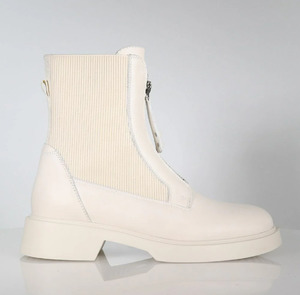Minx Shoes: Minx - Ollie Boot - Ivory