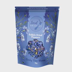 Secret Kiwi Kitchen: SKK - Edible Dried Flowers - Only the Blues