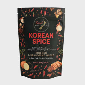 Secret Kiwi Kitchen: SKK - Korean Spice BBQ Rub Mix
