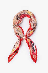 Accessories: Pleated Pearl Fasten Neck Tie | Bloom