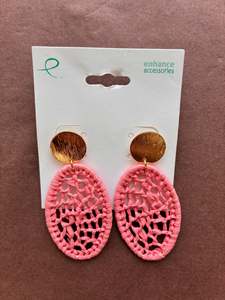 Enhance - Earring - Nagi Coral