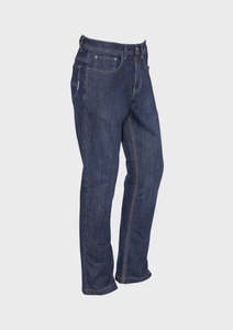 Menswear: Syzmik Workwear | Stretch Denim Jeans | Blue