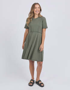 Foxwood | Eva Dress | Khaki