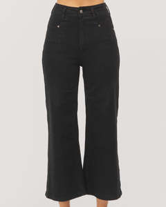 Womens Clothing: Paper Heart Black Denim Pants 14