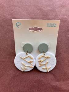 Enhance | Earrings | Circular Neutral