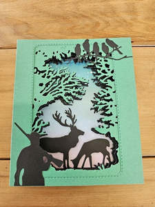 Cards By Flora | Deer Hunter | 3D Card