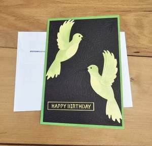 Cards By Flora | Birthday Card | Humming Birds