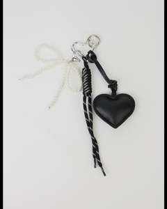 Stella & Gemma | Keychain | Black Heart