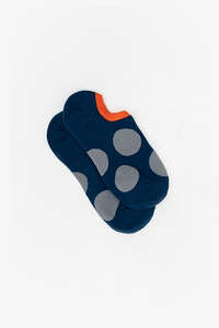 Baby Socks: Antler | Bambino Sock | Navy Spot