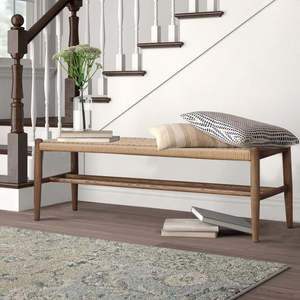 Newin: Chinese Oak Bench Seat