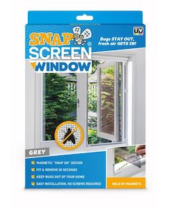 Better Your Home: Snap Screen Window