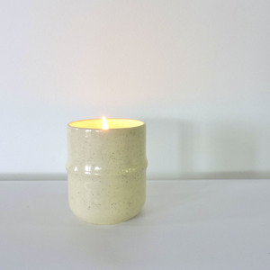 Candle: Nadine McConnell Ceramics. Ebb Candle