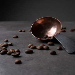 The Solo Blacksmith: The Solo Blacksmith. Copper Coffee Scoop