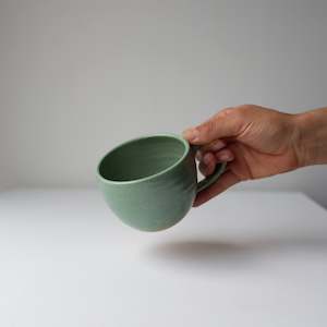 Lil Ceramics: Lil Ceramics. Mug - Sage Green