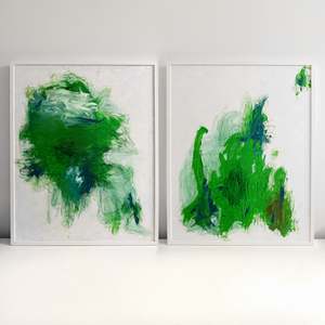 Art: virginiejg. Growth 1 & Growth 2 (Pair)