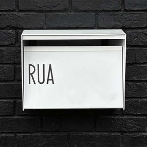 Box Design: Box Design. Urban letterbox - White casing