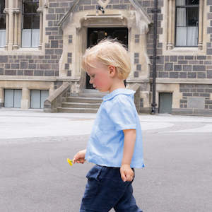 uni shirt: Pierre Shirt - Baby Blue