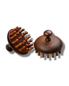 Books Gifts And Accessories: Wooden Scalp Massager