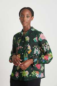 Life Is A Flower: Perchance shirt - Black