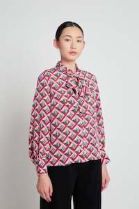Silk: Meta blouse