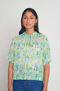 Just Look Up: In your orbit blouse - Green