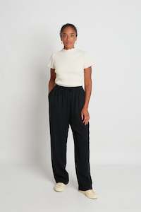 Flash Sale Pants: Octavia wide-legged pants - Black