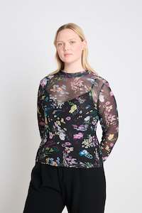 Life Is A Flower: Nothing but net top