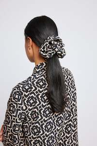 Fun and Games oversized scrunchie - Puzzle