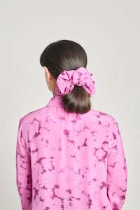 Scrunchies: Fun and Games oversized scrunchie - Photogram silk