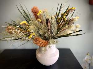 Dried Flowers: Banksia Vase