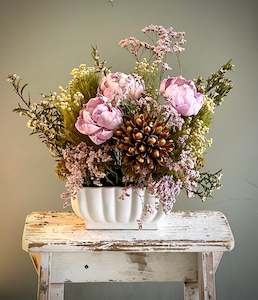 Dried Flowers: Small Grecian Arrangement