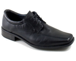 Slatters Hampton/Durban Black Lace Up Dress Shoe