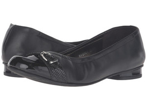 Products: Rose Petal Mulberry Black and Snake Print Flat in a W and a WW Width