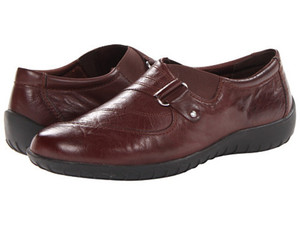 Products: Walking Cradle Claudia Brown Leather Shoe in a W and a WW Width