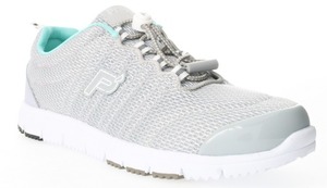 Products: Propet Travel Walker Grey/Mint W3239 Shoe in a WD and a 2E