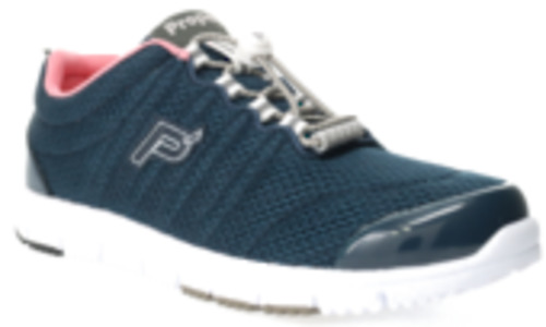Products: Propet Travel Walker Navy/Melon W3239 Shoe in a WD and a 2E