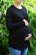 Windsor Maternity Layering Tee - Black