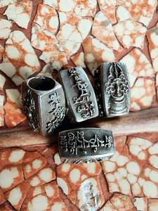 Tibetan mantra vajra bead