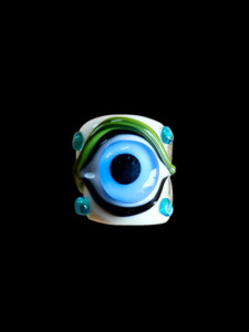 Handmade Glass Beads: Eye see you