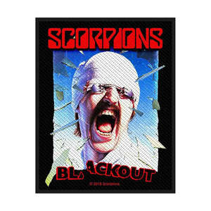 Scorpions Patch - Black Out  (Sew On)