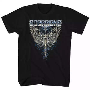 Scorpions - Angel Logo - Black T-Shirt (FINAL RUN)