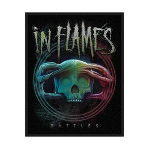 In Flames Patch - Battles  (Sew On)