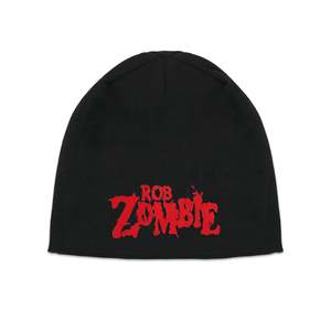 Rob Zombie: Rob Zombie - Logo - Black Skull Cap Beanie