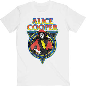 Alice Cooper - Snakeskin - White T-Shirt