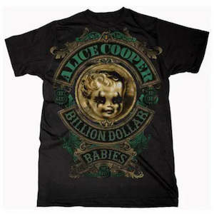 Alice Cooper: Alice Cooper - Billion Dollar Babies - Black T-Shirt