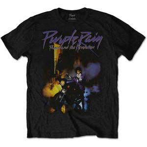 Prince - Purple Rain - Black T-Shirt