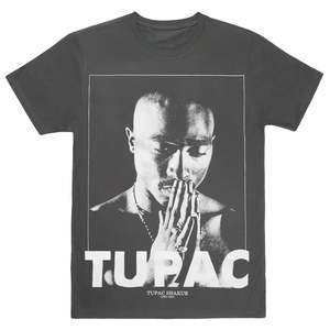 Tupac - Praying - Grey T-Shirt (Final Run)